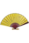 ÇinDünyadan HediyelerDNY-HDYCNYLPZ60N1Keskin Hediyelik Eşya Ve TekstilÇin Bambu Keten Kumaş Yelpaze AK01 Büyük Boy 60cm No.1