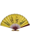 ÇinDünyadan HediyelerDNY-HDYCNYLPZ60N2Keskin Hediyelik Eşya Ve TekstilÇin Bambu Keten Kumaş Yelpaze BK02 Büyük Boy 60cm No.2