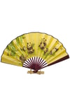 ÇinDünyadan HediyelerDNY-HDYCNYLPZ60N3Keskin Hediyelik Eşya Ve TekstilÇin Bambu Keten Kumaş Yelpaze CK03 Büyük Boy 60cm No.3