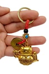 ÇinDünyadan HediyelerDNY-HDYKSKALK3360Keskin Hediyelik Eşya Ve TekstilFeng Shui Şans Parası Maneki Neko Metal Anahtarlık No.2