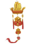 ÇinDünyadan HediyelerDNY-HDYKSKALK3421Keskin Hediyelik Eşya Ve TekstilFeng Shui Dragon Şans Ve Bereket Askılık 90 cm
