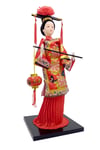 ÇinDünyadan HediyelerDNY-HDYZMTCHNS01Keskin Hediyelik Eşya Ve TekstilGeleneksel Çin Kostüm Bebek Kabuki Biblo 30 cm No.1