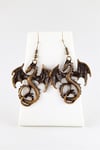 ÇinDünyadan HediyelerKPCNPND-86Keskin Hediyelik Eşya Ve TekstilMetal Dragon Ejder Küpe Bronz