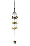 ÇinDünyadan HediyelerMTLCN-0013030Keskin Hediyelik Eşya Ve TekstilFeng Shui Metal Rüzgar Çanı 73 cm Balık Temalı