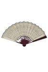 ÇinDünyadan HediyelerYNGH-YLPZ01Keskin Hediyelik Eşya Ve TekstilÇin Bambu Keten Kumaş Yelpaze Büyük 60cm