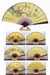 ÇinDünyadan HediyelerYNGH-YLPZ01Keskin Hediyelik Eşya Ve TekstilÇin Bambu Keten Kumaş Yelpaze Büyük 60cm