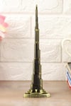 DubaiDünyadan HediyelerDNY-HD100852Keskin Hediyelik Eşya Ve TekstilVintage Metal Burj Khalifa Biblo Antik Bronz 22 cm Burç Halife