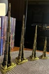 DubaiDünyadan HediyelerDNY-HD100852Keskin Hediyelik Eşya Ve TekstilVintage Metal Burj Khalifa Biblo Antik Bronz 22 cm Burç Halife