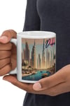 DubaiDünyadan HediyelerDNY-HDMUGB53Keskin Hediyelik Eşya Ve TekstilDubai Kupa Bardak 2 Adet Seyahat Hatıra Dubai Mug