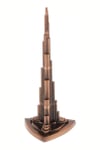 DubaiDünyadan HediyelerDNY-HDYBJKLF22BKeskin Hediyelik Eşya Ve TekstilVintage Metal Burj Khalifa Biblo Bakır 22 cm Burç Halife