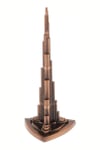 DubaiDünyadan HediyelerDNY-HDYBJKLF22BKeskin Hediyelik Eşya Ve TekstilVintage Metal Burj Khalifa Biblo Bakır 22 cm Burç Halife