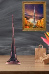 DubaiDünyadan HediyelerDNY-HDYBJKLF22BKeskin Hediyelik Eşya Ve TekstilVintage Metal Burj Khalifa Biblo Bakır 22 cm Burç Halife