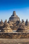 EndonezyaDünyadan HediyelerANHTR-PRMBN-02Keskin Hediyelik Eşya Ve TekstilBorobudur Tapınağı Temalı Davul Anahtarlık