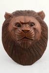 EndonezyaDünyadan HediyelerBB-632548-AYIKeskin Hediyelik Eşya Ve TekstilMaun Ağacı Aslan Kafası El Yapımı Duvar Dekoru Biblo 30cm