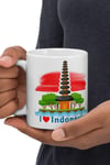 EndonezyaDünyadan HediyelerDNY-HDMUGB18Keskin Hediyelik Eşya Ve TekstilEndonezya Kupa Bardak 2 Adet Seyahat Hatıra Indonesia Mug
