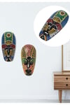 EndonezyaDünyadan HediyelerDNY-HDYMSK20Keskin Hediyelik Eşya Ve TekstilAhşap Aborjin Mask 20 cm Renkli Duvar Dekoru Maske