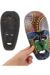 EndonezyaDünyadan HediyelerDNY-HDYMSK20Keskin Hediyelik Eşya Ve TekstilAhşap Aborjin Mask 20 cm Renkli Duvar Dekoru Maske