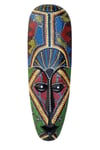 EndonezyaDünyadan HediyelerDNY-HDYMSK30Keskin Hediyelik Eşya Ve TekstilAhşap Aborjin Mask 30 cm Renkli Duvar Dekoru Maske