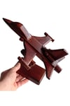 EndonezyaDünyadan HediyelerDNY-HDYOZGF16Keskin Hediyelik Eşya Ve TekstilDekoratif Ahşap F-16 Uçak Savaş Uçağı Kaideli Model F16 20x28cm