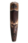 EndonezyaDünyadan HediyelerDNY-HDYTKMSK50Keskin Hediyelik Eşya Ve TekstilAhşap Totem Aborjin Tiki Mask 50 cm El Yapımı Duvar Dekoru