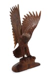 EndonezyaDünyadan HediyelerOZ-TEAKFIL-30215Keskin Hediyelik Eşya Ve TekstilDekoratif Teak (Tik) Ağacı Kartal Biblo 50 cm El İşi