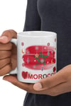 FasDünyadan HediyelerDNY-HDMUGB54Keskin Hediyelik Eşya Ve TekstilFas Kupa Bardak 2 Adet Seyahat Hatıra Morocco Mug