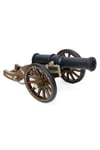 FransaDünyadan HediyelerDNY-DHC1318SVS3Keskin Hediyelik Eşya Ve TekstilVintage Louis XIV Savaş Topu Nostaljik Metal Top Arabası 30cm
