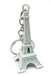 FransaDünyadan HediyelerDNY-HD100296Keskin Hediyelik Eşya Ve TekstilParis Eyfel Kulesi 3D Metal Anahtarlık Beyaz
