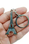 FransaDünyadan HediyelerDNY-HD100358Keskin Hediyelik Eşya Ve TekstilParis Eyfel Kulesi 3D Metal Anahtarlık Bronz
