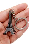 FransaDünyadan HediyelerDNY-HD100358Keskin Hediyelik Eşya Ve TekstilParis Eyfel Kulesi 3D Metal Anahtarlık Bronz