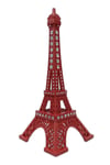 FransaDünyadan HediyelerDNY-HD100508Keskin Hediyelik Eşya Ve TekstilMetal Paris Eyfel Kulesi Kırmızı Kristal Taşlı 18cm