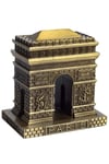 FransaDünyadan HediyelerDNY-HD100873Keskin Hediyelik Eşya Ve TekstilVintage Metal Fransa Paris Zafer Kemeri Biblo Antik Bronz 8 cm