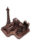 FransaDünyadan HediyelerDNY-HDMTLBR500Keskin Hediyelik Eşya Ve TekstilVintage Metal Fransa Paris Şehri Bakır 14 cm