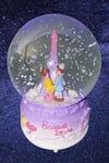 FransaDünyadan HediyelerHDYRK-7K006Keskin Hediyelik Eşya Ve TekstilSweet Love Paris Eyfel Sevgili Kar Küresi Müzikli ve Işıklı Mor 13cm