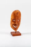 Güney Afrika CumhuriyetiDünyadan Hediyeler11010-MSKentegraAhşap Mask Kaideli Stantlı El Yapımı 20 cm