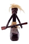 Güney Afrika CumhuriyetiDünyadan HediyelerDNY-HD100599Keskin Hediyelik Eşya Ve TekstilAhşap Primitif Aborjin Tekli Kano El Yapımı