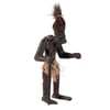 Güney Afrika CumhuriyetiDünyadan HediyelerDNY-HD100582Keskin Hediyelik Eşya Ve TekstilAfrikalı Yerli Primitif Aborjin Savaşçı Temalı 40 cm