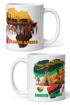 Güney Afrika CumhuriyetiDünyadan HediyelerDNY-HDMUGB28Keskin Hediyelik Eşya Ve TekstilGüney Afrika Kupa Bardak 2 Adet Seyahat Hatıra South Africa Mug