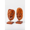 Güney Afrika CumhuriyetiDünyadan Hediyeler11010-MSKentegraAhşap Mask Kaideli Stantlı El Yapımı 20 cm