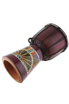 Güney Afrika CumhuriyetiDünyadan HediyelerDNY-HD100267Keskin Hediyelik Eşya Ve TekstilDjembe Davul Darbuka Renkli Afrika El Yapımı 30cm Çocuk Bongo Kongo