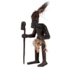 Güney Afrika CumhuriyetiDünyadan HediyelerDNY-HD100582Keskin Hediyelik Eşya Ve TekstilAfrikalı Yerli Primitif Aborjin Savaşçı Temalı 40 cm