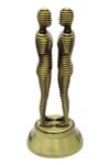 GürcistanDünyadan HediyelerDNY-HDMTL925Keskin Hediyelik Eşya Ve TekstilVintage Metal Gürcistan Batum Ali ve Nino Heykeli 15 cm