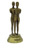 GürcistanDünyadan HediyelerDNY-HDMTL925Keskin Hediyelik Eşya Ve TekstilVintage Metal Gürcistan Batum Ali ve Nino Heykeli 15 cm