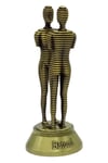 GürcistanDünyadan HediyelerDNY-HDMTL925Keskin Hediyelik Eşya Ve TekstilVintage Metal Gürcistan Batum Ali ve Nino Heykeli 15 cm