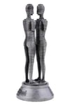 GürcistanDünyadan HediyelerDNY-HDYYLZBTM02Keskin Hediyelik Eşya Ve TekstilVintage Gümüş Metal Gürcistan Batum Ali ve Nino Heykeli 15 cm
