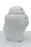 HindistanDünyadan HediyelerDNY-HD100481Keskin Hediyelik Eşya Ve TekstilSeramik Buda Buhurdanlık Beyaz Mat 13cm