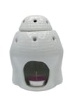 HindistanDünyadan HediyelerDNY-HD100481Keskin Hediyelik Eşya Ve TekstilSeramik Buda Buhurdanlık Beyaz Mat 13cm