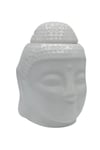 HindistanDünyadan HediyelerDNY-HD100481Keskin Hediyelik Eşya Ve TekstilSeramik Buda Buhurdanlık Beyaz Mat 13cm