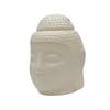 HindistanDünyadan HediyelerDNY-HD100482Keskin Hediyelik Eşya Ve TekstilSeramik Buda Buhurdanlık Krem Mat 13cm