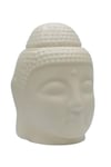 HindistanDünyadan HediyelerDNY-HD100482Keskin Hediyelik Eşya Ve TekstilSeramik Buda Buhurdanlık Krem Mat 13cm